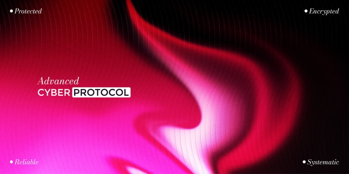 Abstract Cyber Security Background with Horizontal Data Scanning Lines and Blue Encrypted Gradient Hero Section