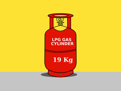 LPG Gas Cylinder Set with Different Butane Gas Cooking Gas