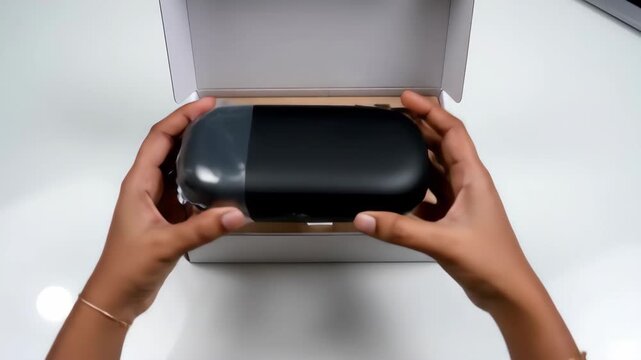 Unboxing a New Portable Bluetooth Speaker.
