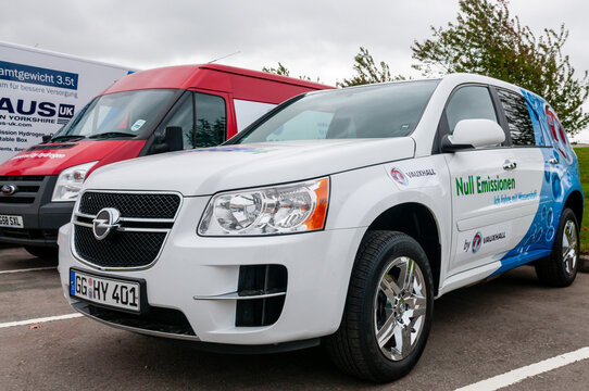 Hydrogen powered GM Vauxhall/Opel car