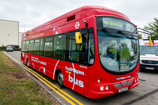 Transport for London hydrogen fuel cell powered bus