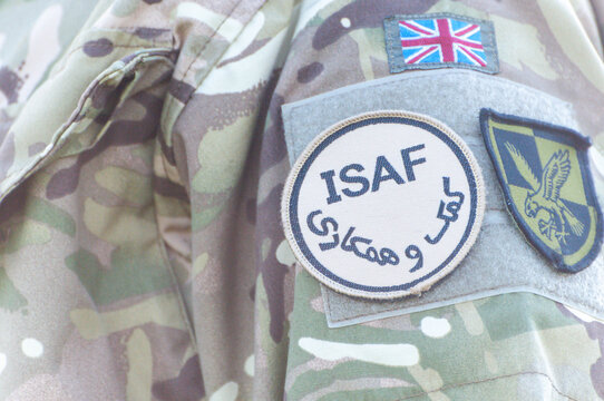Armbadge for the International Security Assistance Force (ISAF), Afghanistan