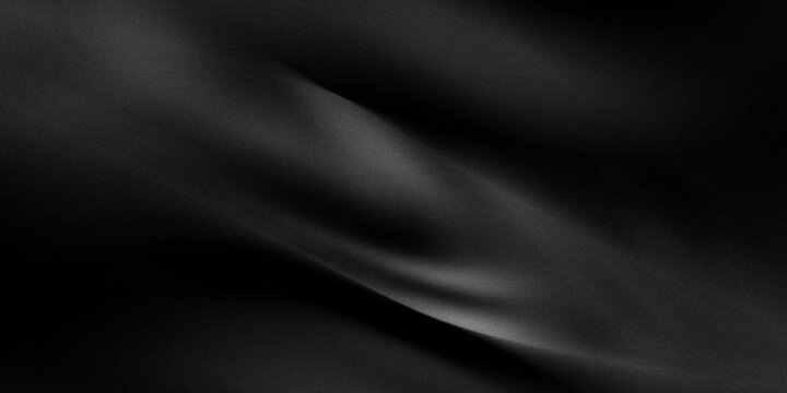 black background design full of luxury and exclusivity with gracefully curved light lines transitioning from deep black (obsidian) to charcoal gray.