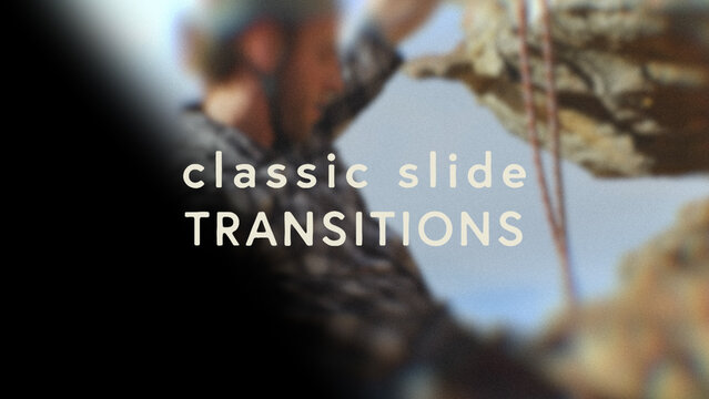 Classic Slide Projector Transitions