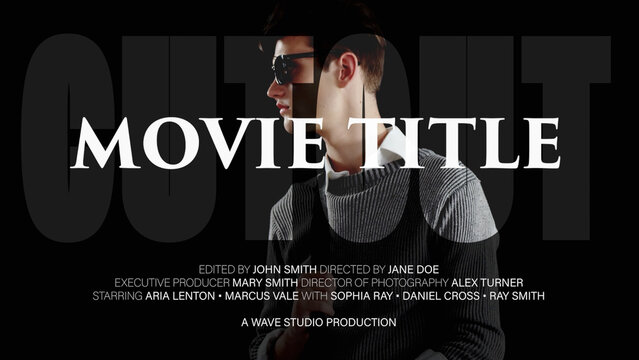 Cut Out Movie Title