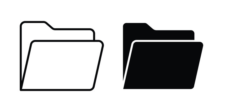 File Folder icon - Vector design set