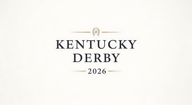 "Kentucky Derby 2026" is written in a simple, attractive layout