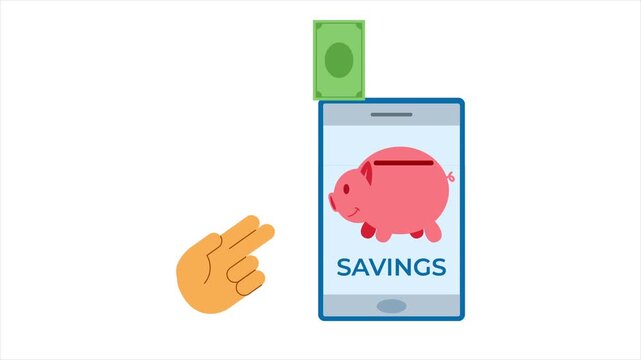 Send Cash To Electronic Saving