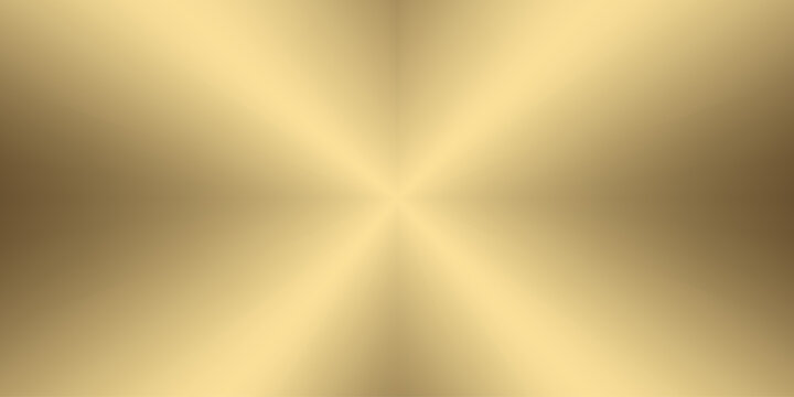 Golden metallic background with a circular brushed texture and a radial gradient creating a polished, reflective finish