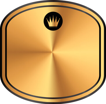 Golden squared label