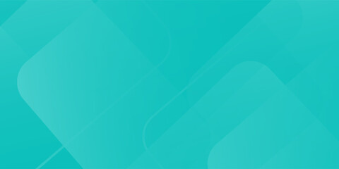 Obraz premium Modern Colorful abstract geometric background with green turquoise gradient color combination. picture