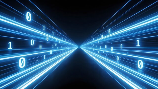 Digital binary code tunnel