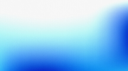 Obraz premium Abstract blue gradient background with soft grain texture