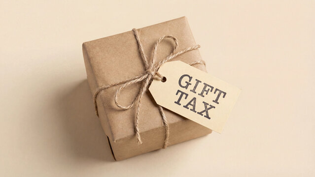 Gift tax financial obligation concept for reporting taxable monetary transfers between individuals within annual exemption limits and estate planning compliance requirements