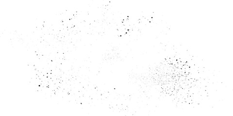 Obraz premium Grunge Black ink splatter on white background vector graphic design element