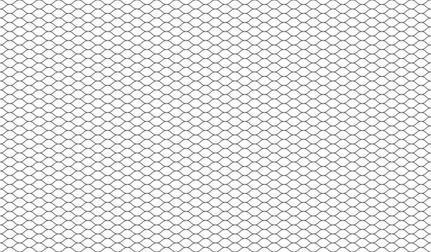 Football goal net seamless pattern. Rope net for sports equipment. Soccer goal net background.