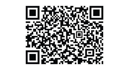 Fototapeta premium A detailed vector graphic illustration of a classic black and white qr code design