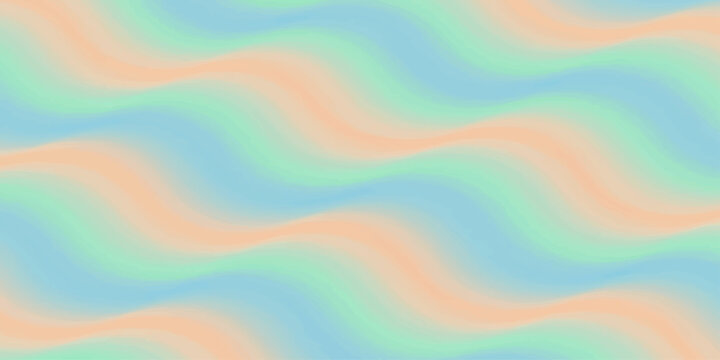 Abstract colorful vector design featuring wavy rainbow lines in blue and orange to create a vibrant motion background wallpaper with a flowing water texture