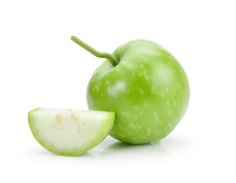 Fresh Tinda isolated on white background