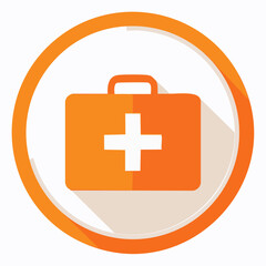 Fototapeta premium First Aid Kit Icon
