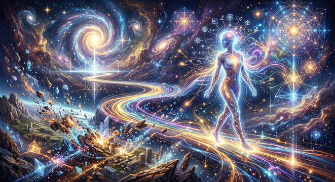 Transcendence Num&eacute;rique : La Simulation de la Pens&eacute;e de Lumi&egrave;re