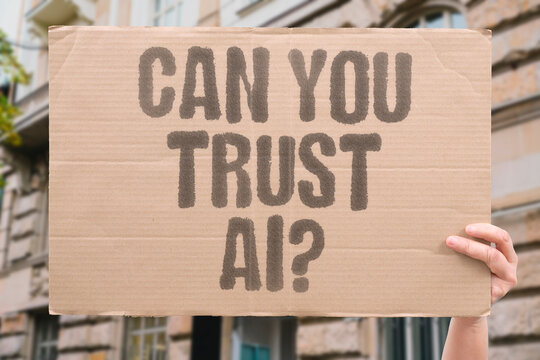 "Can You Trust AI?" research examines whether AI systems are genuinely trustworthy for high-stakes decisions. ANTI. AI. TRUST. REAL. ETHICS.