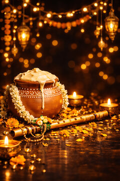 Shri Krishna Janmashtami Dahi Handi Gokulashtami Krishnashtami Krushna Jayanti Ashtami Rohini Kanhaiya Janmotsav Nandotsav Celebration Divine Festive Devotion Joy Culture Tradition India