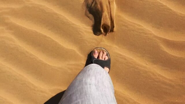 Sand in the Arabian desert