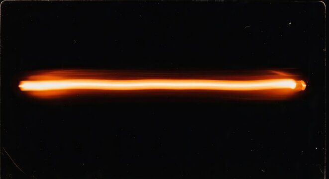 Luminous Plasma Discharge in a Vacuum Tube - A Striking Scientific Phenomenon.