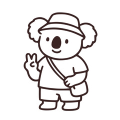 Illustration of koala © Sani
