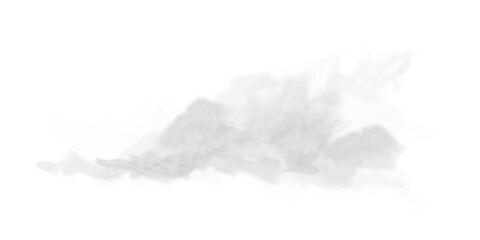Transparent PNG white smoke swirl isolated on background This dynamic fog effect creates natural movement for overlays and atmospheric design © Mirinda