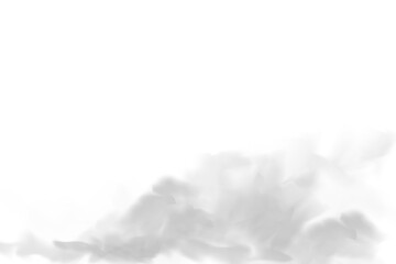 Transparent effect PNG gray smoke wave isolated on background This flowing mist effect creates smooth motion for overlays and modern design © Mirinda