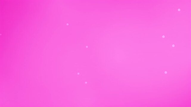 Abstract pink motion background featuring small white bokeh particles drifting across a soft pastel gradient