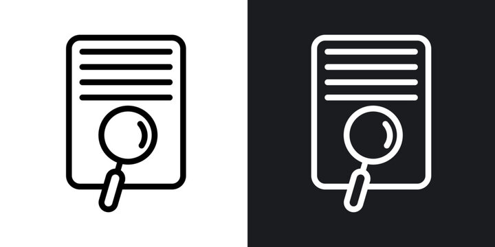 Defining outlined icon vector collection.