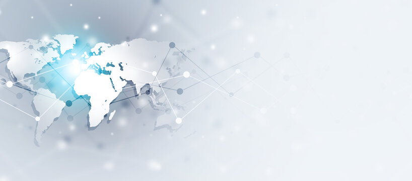 digital global connections banner