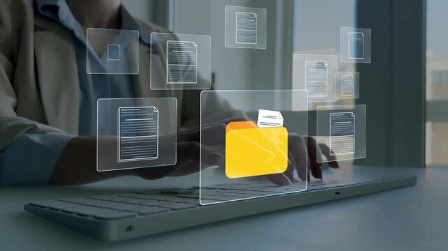 Efficient process automation for managing files and document storage in a secure digital system. Online database with organized archiving, streamlined workflow and fast access to documents.