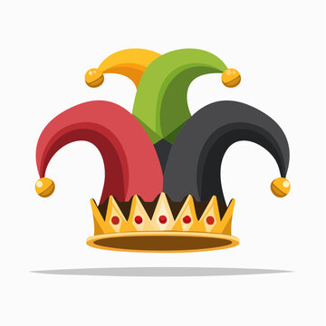 Jester Hat with Crown
