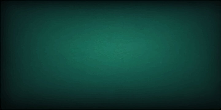 A blank vintage green chalkboard with a grunge texture frame on an old school wall provides an empty artistic backdrop for education and design concepts