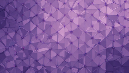 Obraz premium Purple geometric polygon pattern vector with clean sharp lines