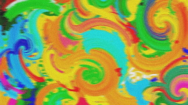 Abstract colorful motion texture background grimy grunge effect vibrant digital art design