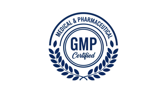 GMP Certified Seal for Medical and Pharmaceutical Industry