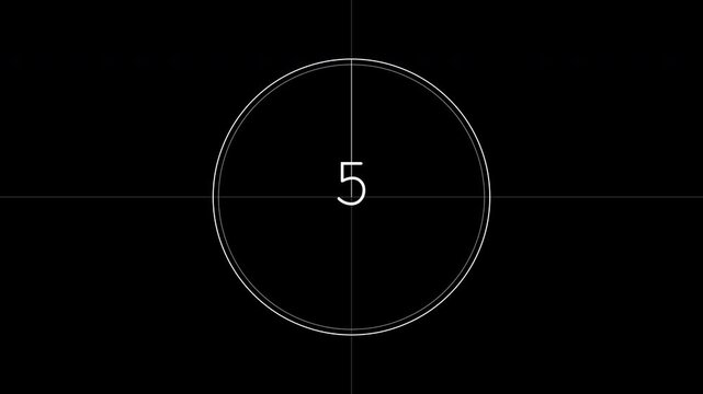 Five Countdown Visual