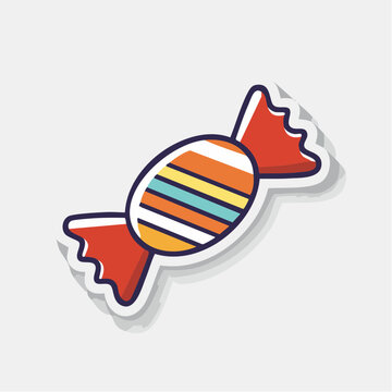 Striped Candy Icon