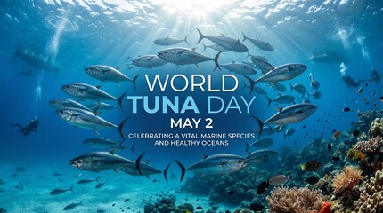 World Tuna Day, Tuna are fast-swimming ocean fish in the genus Thunnus (and a few close relatives). They’re found in warm and temperate seas worldwide and are among the most important fish for food.