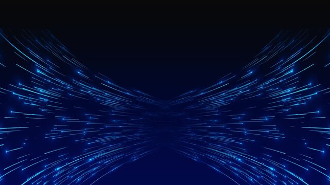 Futuristic Circle HUD head-up display interface moving arrow for data networking, circle HUD virtual display interface Technology animation, background for video intro, science fiction and hi-tech