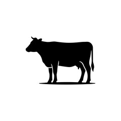 Eid Adha Cow Sihlouette Illustration © Stealth