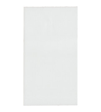 Blank White Receipt Paper Sheet