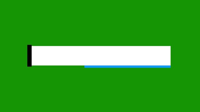 Clean Lower Third Title Animation Motion Graphics | Minimal 2D Green Screen Overlay Element