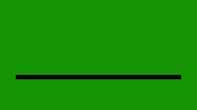 Minimal Double Line Frame Animation Motion Graphics | Clean Border Green Screen Overlay
