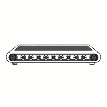 Audio interface with multiple inputs.